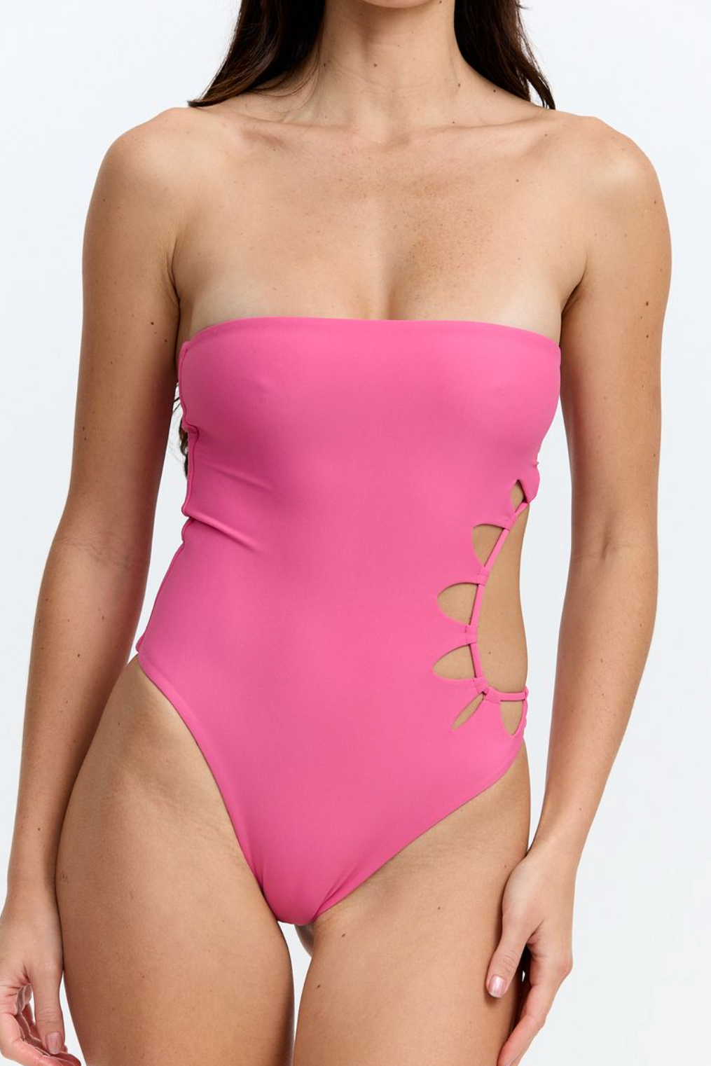 Benoa Swim Sunny One Piece in Guava