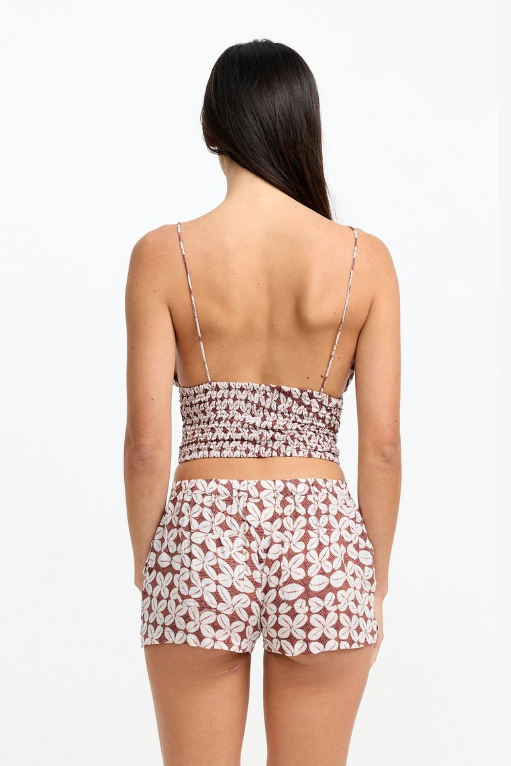 Benoa Swim Sabi Top in Cowrie Basket