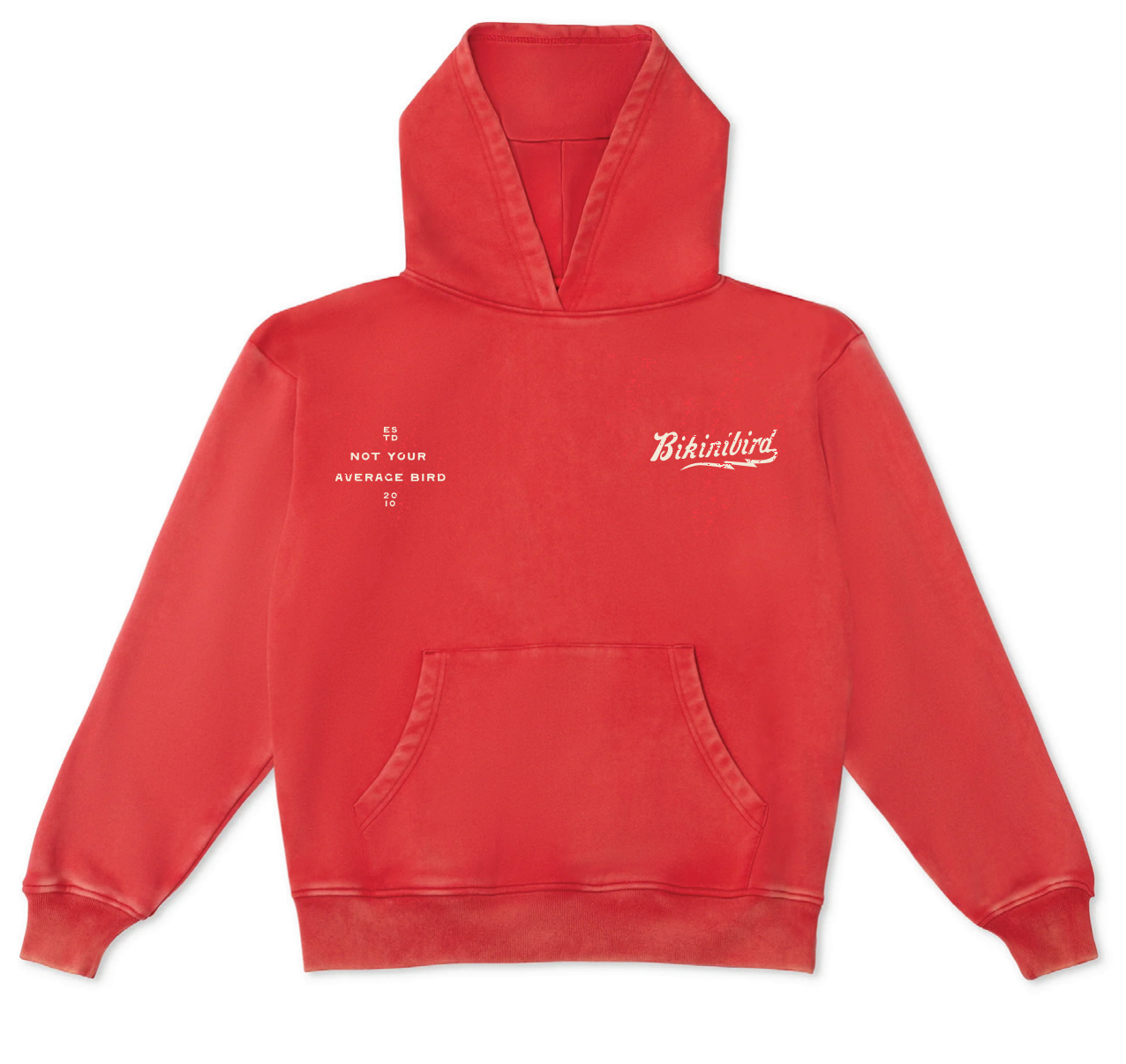 Bikinibird Special Hoodie in Vintage Red
