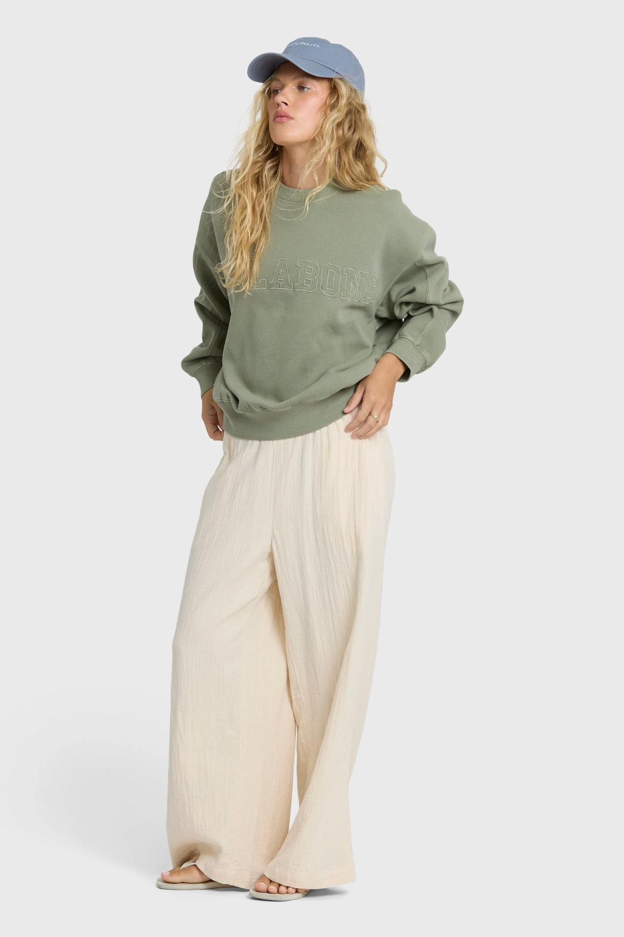 Billabong Follow Me Pants in Dove