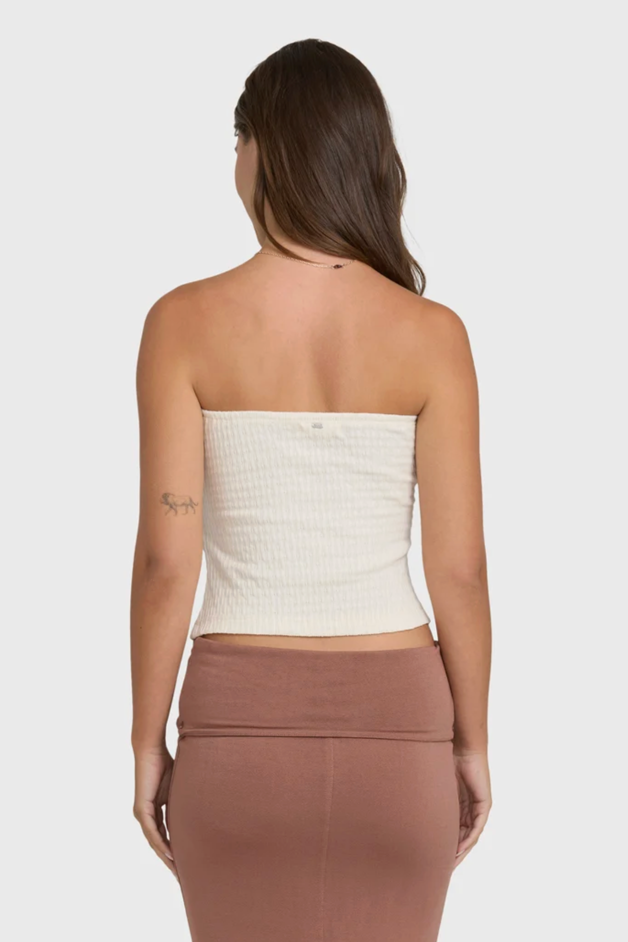 Billabong Sweet Coast Tube Top in White Cap