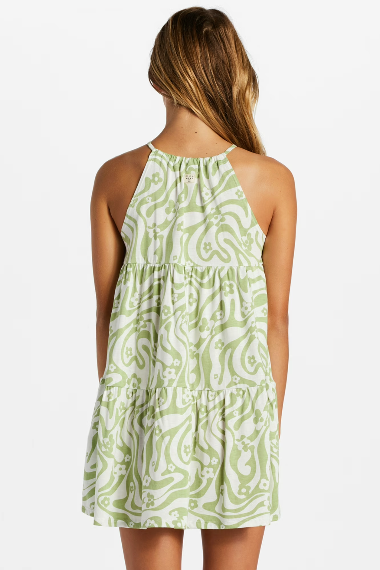 Billabong Girls To The Beach Dress in Willow