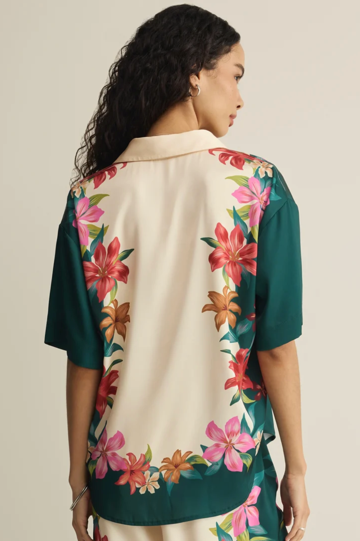 Z Supply Lani Kiwi Button Up in Multi
