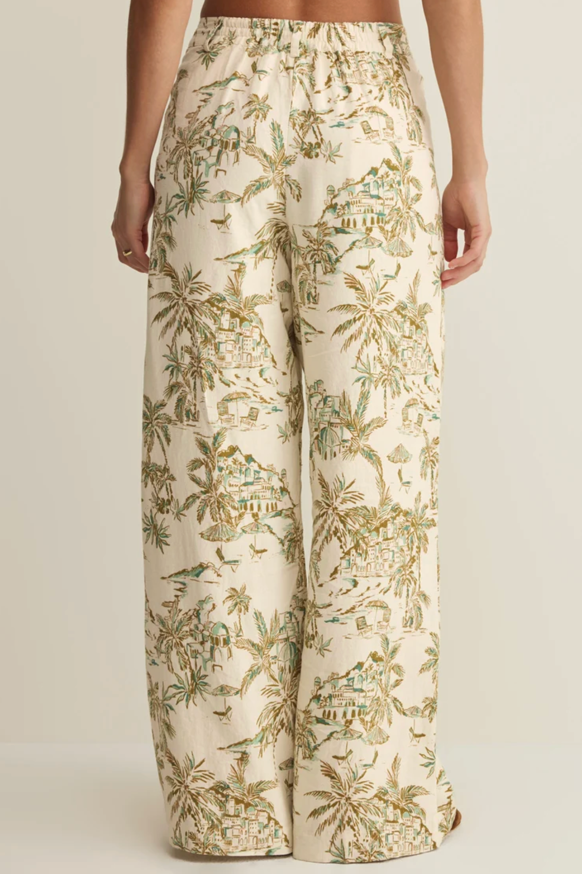 Z Supply Overlook Tiki Tide Linen Pant