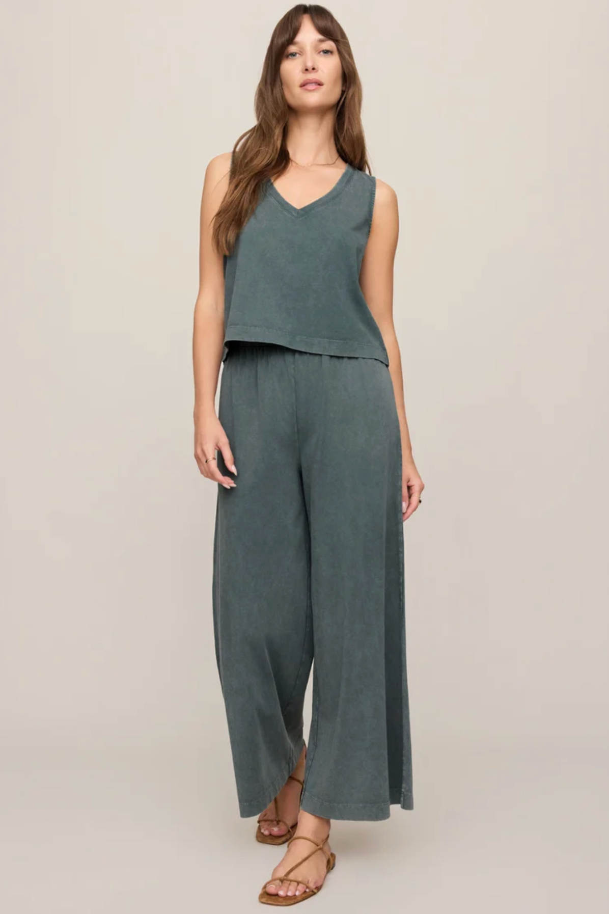 Z Supply Scout Jersey Crop Flare Pant