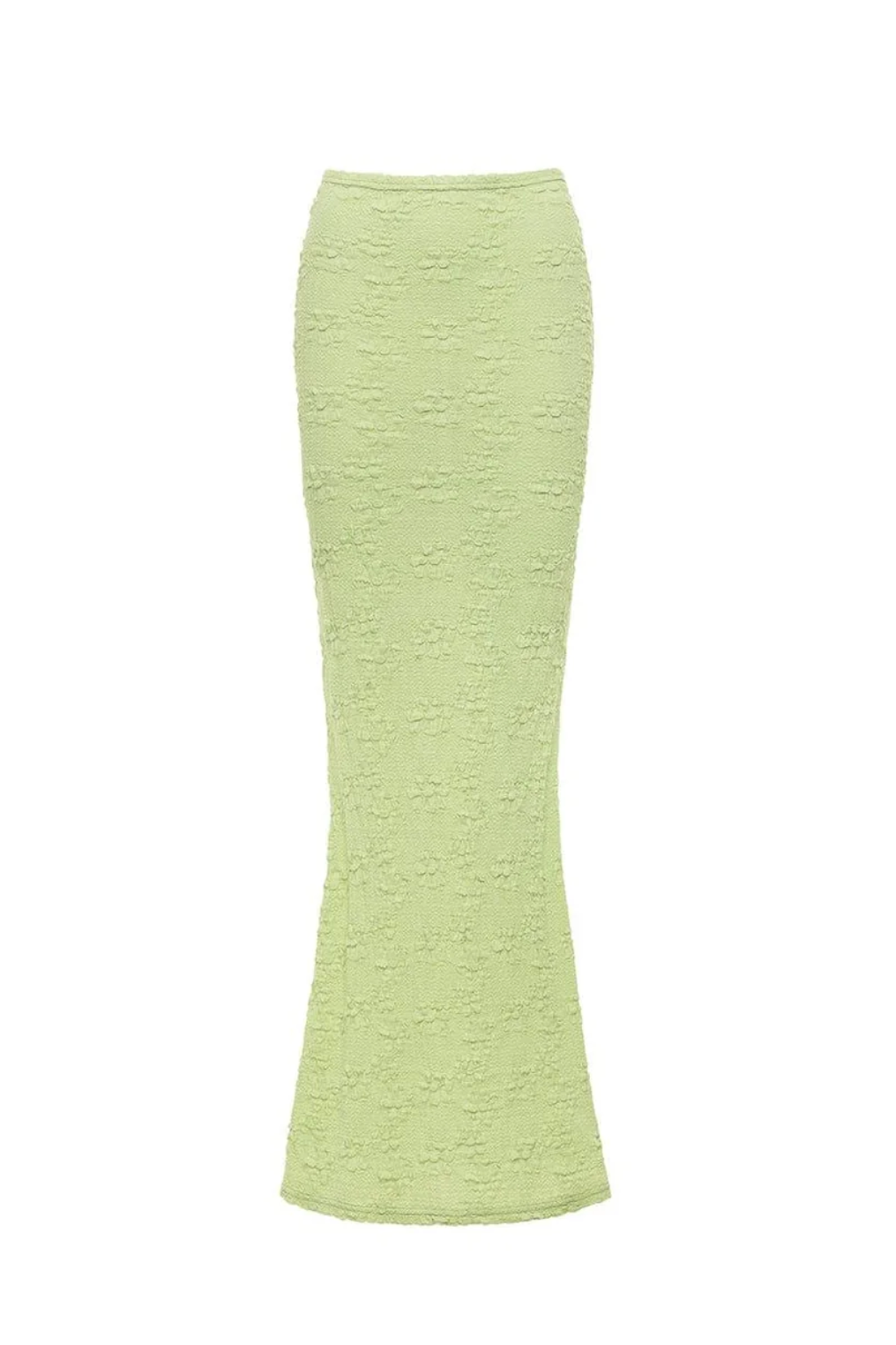 Montce Natalia Skirt in Avocado Floral Texture