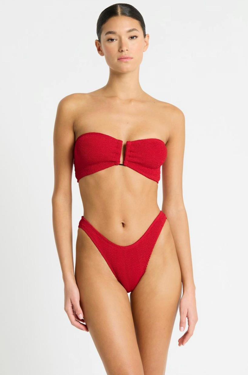 Bond-Eye Sign Brief in Baywatch Red Recycled