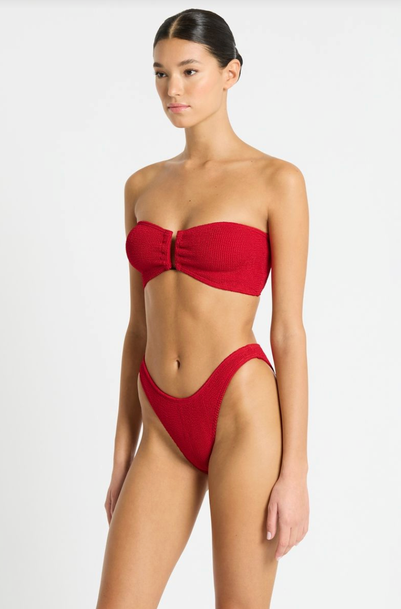 Bond-Eye Sign Brief in Baywatch Red Recycled