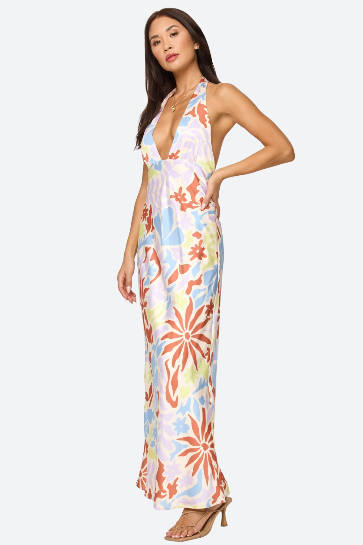 L*Space Tuscany Dress in Botany Bay, additional view | Bikinibird