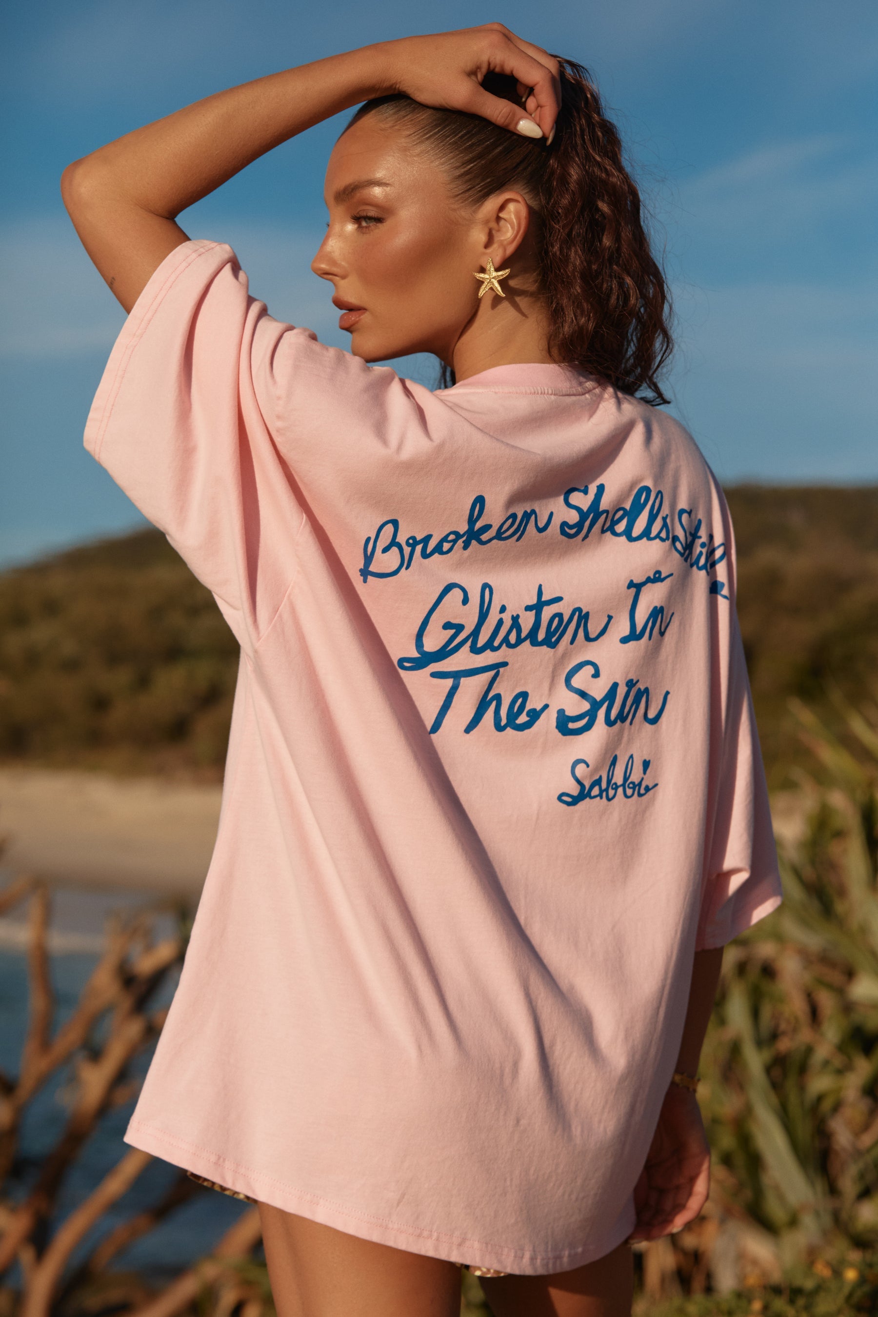 Sabbi The Very Oversized Shell Titty Tee