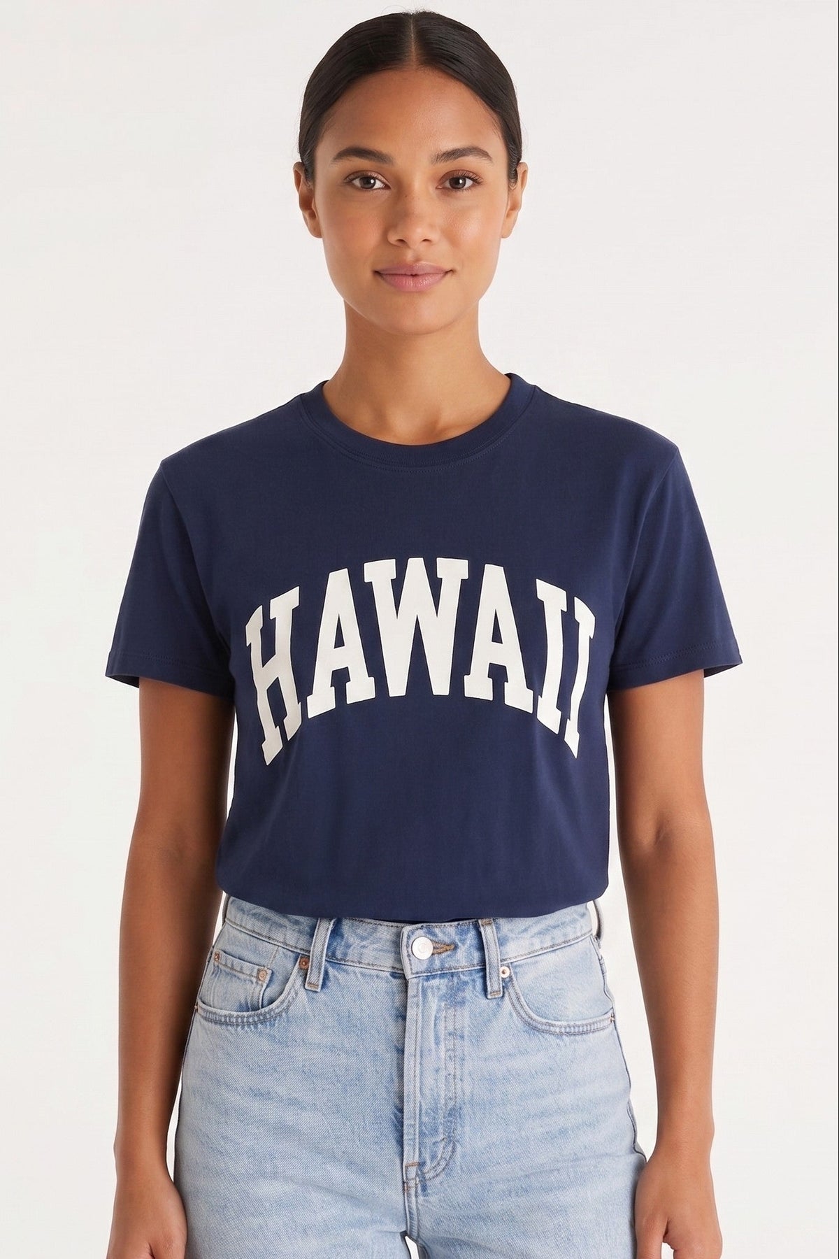 Z Supply Hawaii Boyfriend Tee in Eclipse