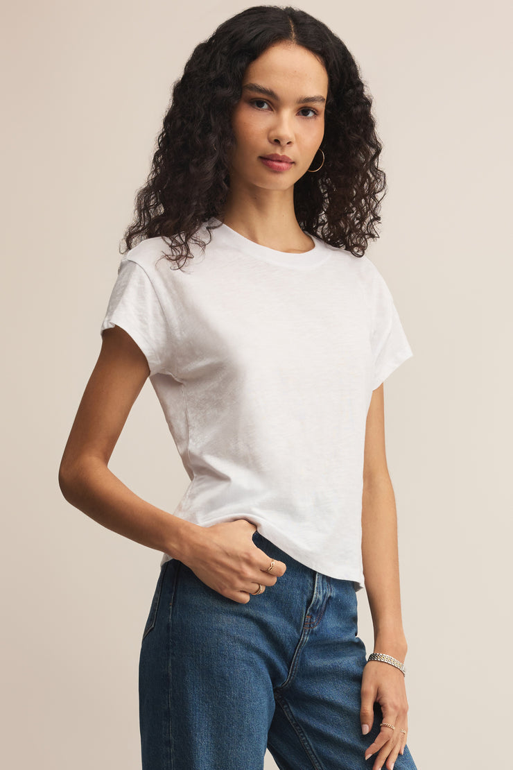 Z Supply Modern Slub Tee in White