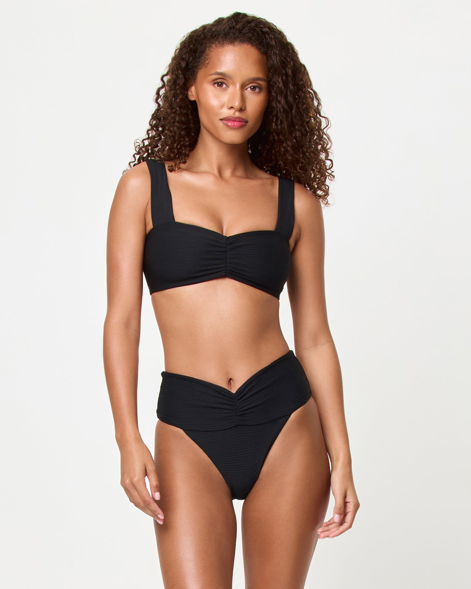 Eco Chic Repreve® Marlee Bikini Top - Black