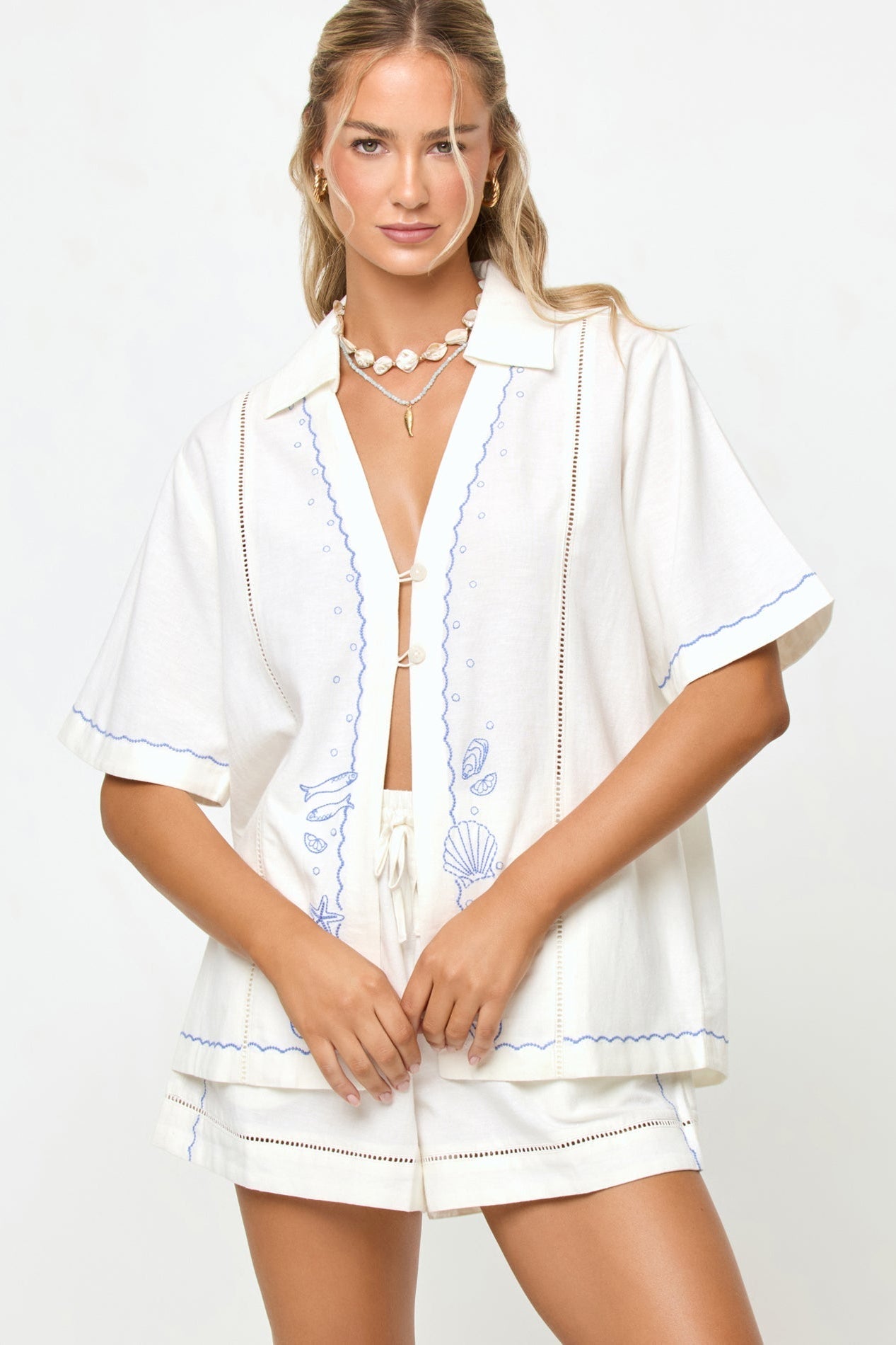 La Mer Short in Cream