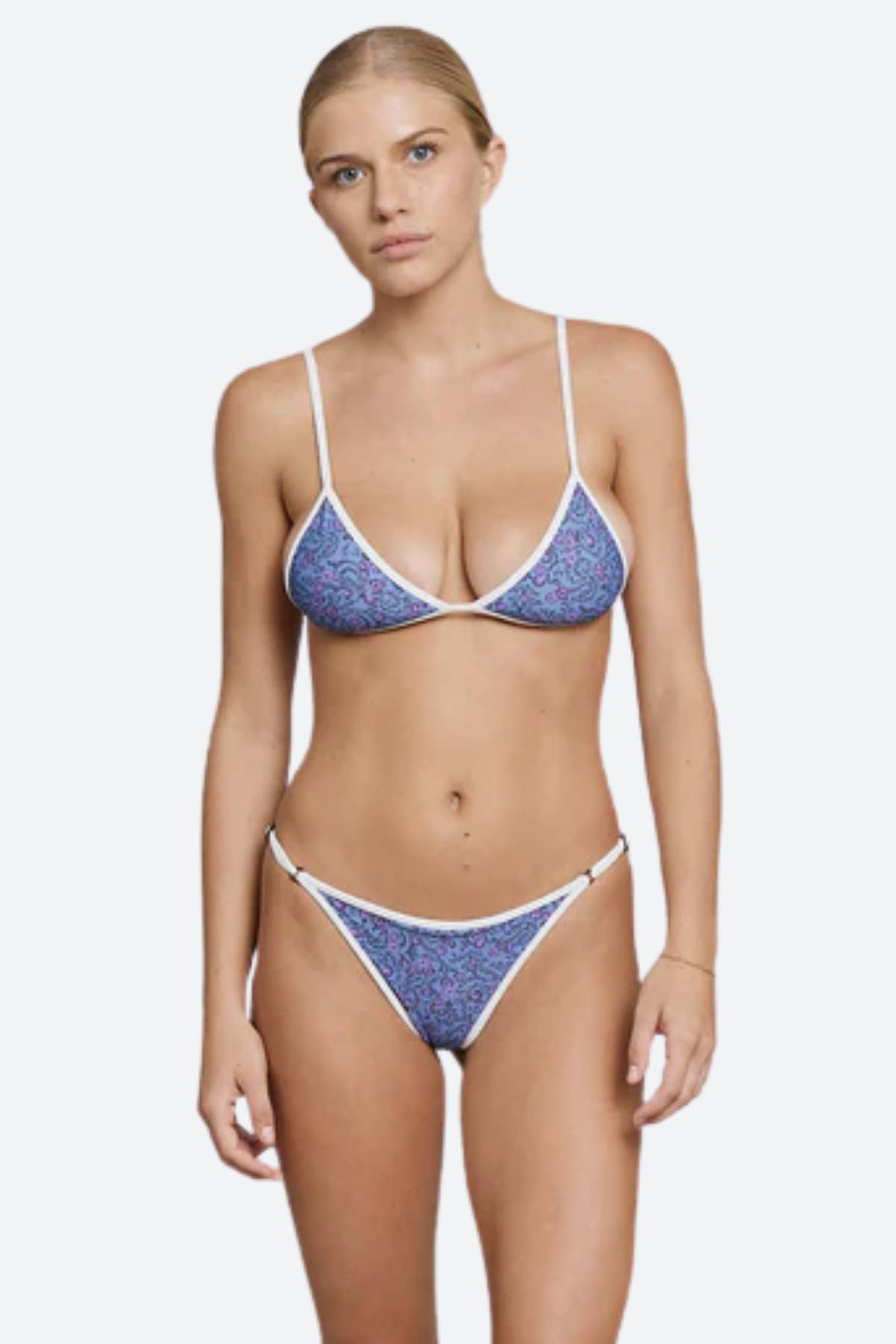 Acacia Swimwear Relle Piped Bottom in Mina