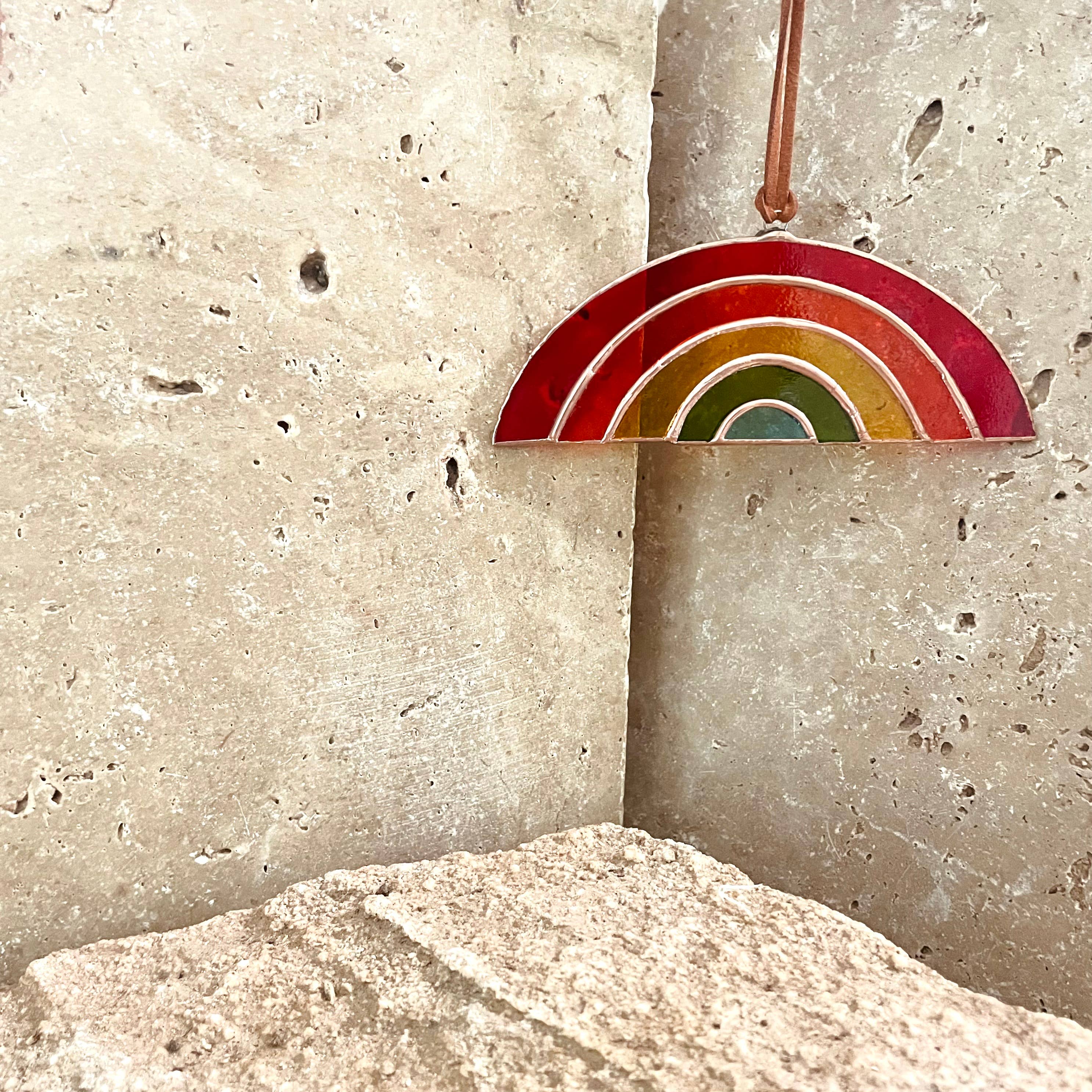 Stained Glass Little Rainbow