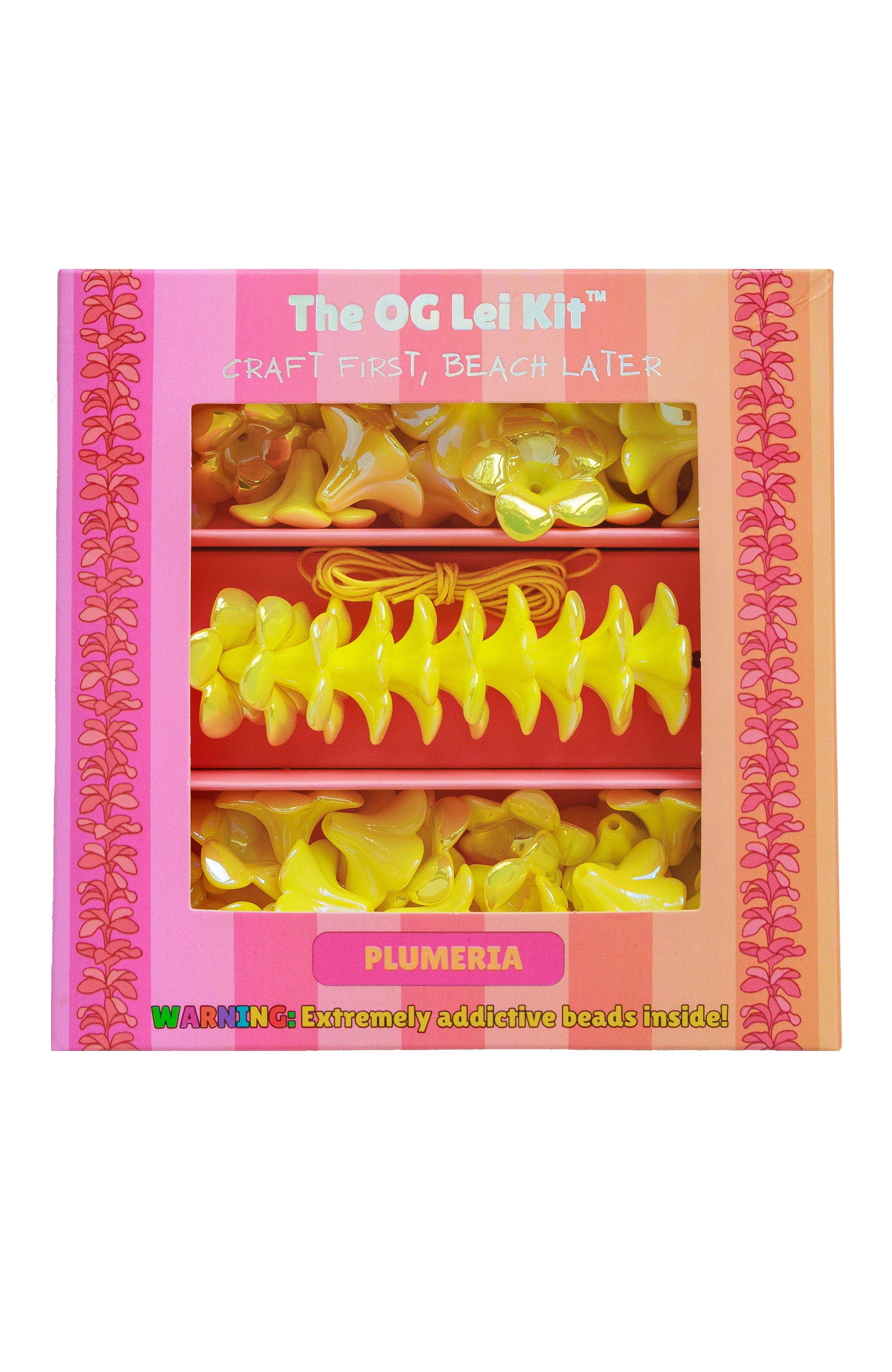 Make Your Own Plumeria Lei: Translucent Yellow