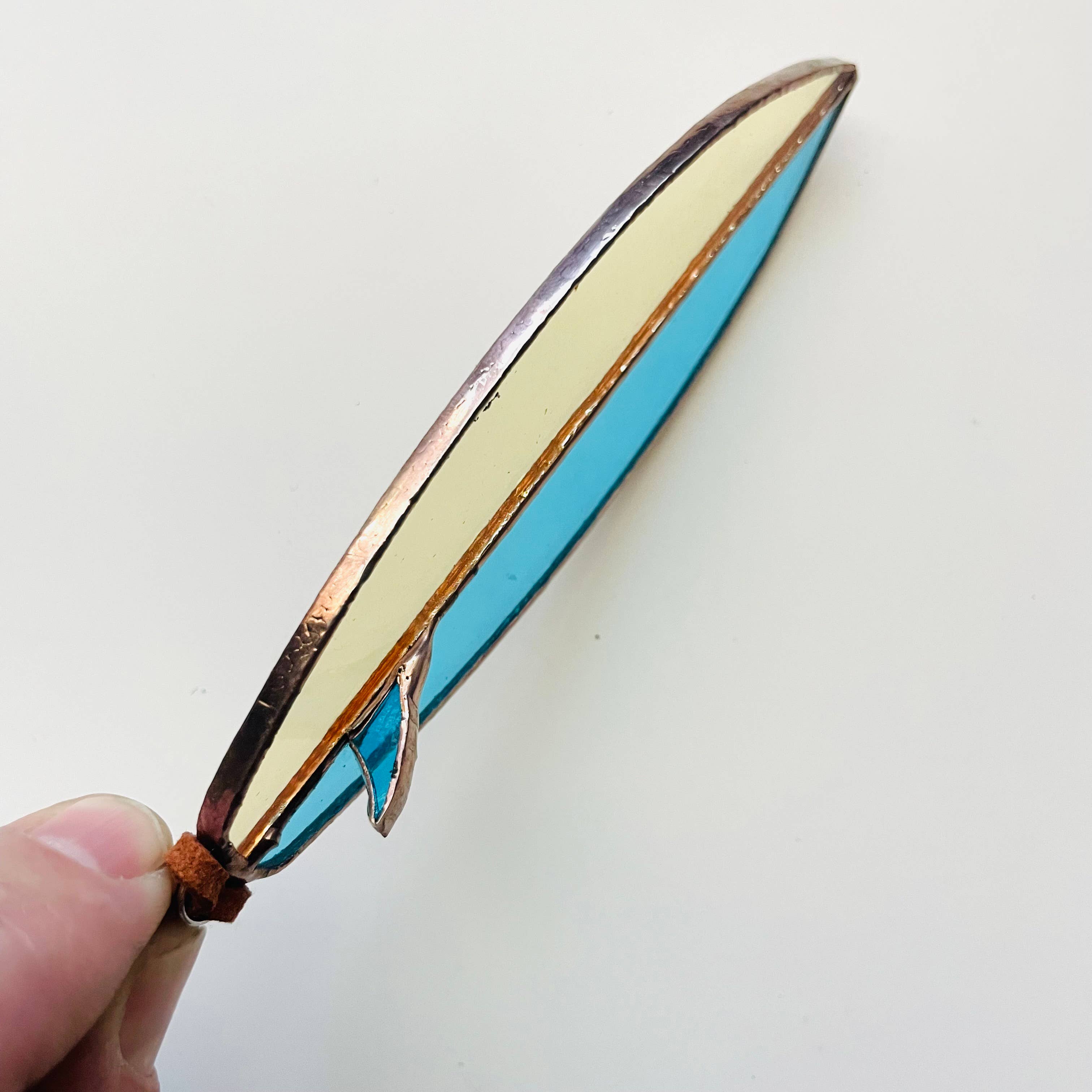 Stained glass surfboard