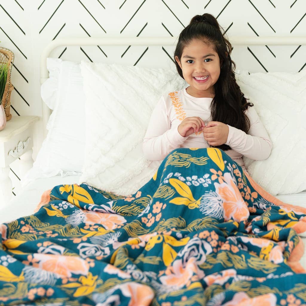 Coco Moon Lā Lei Baby Quilt