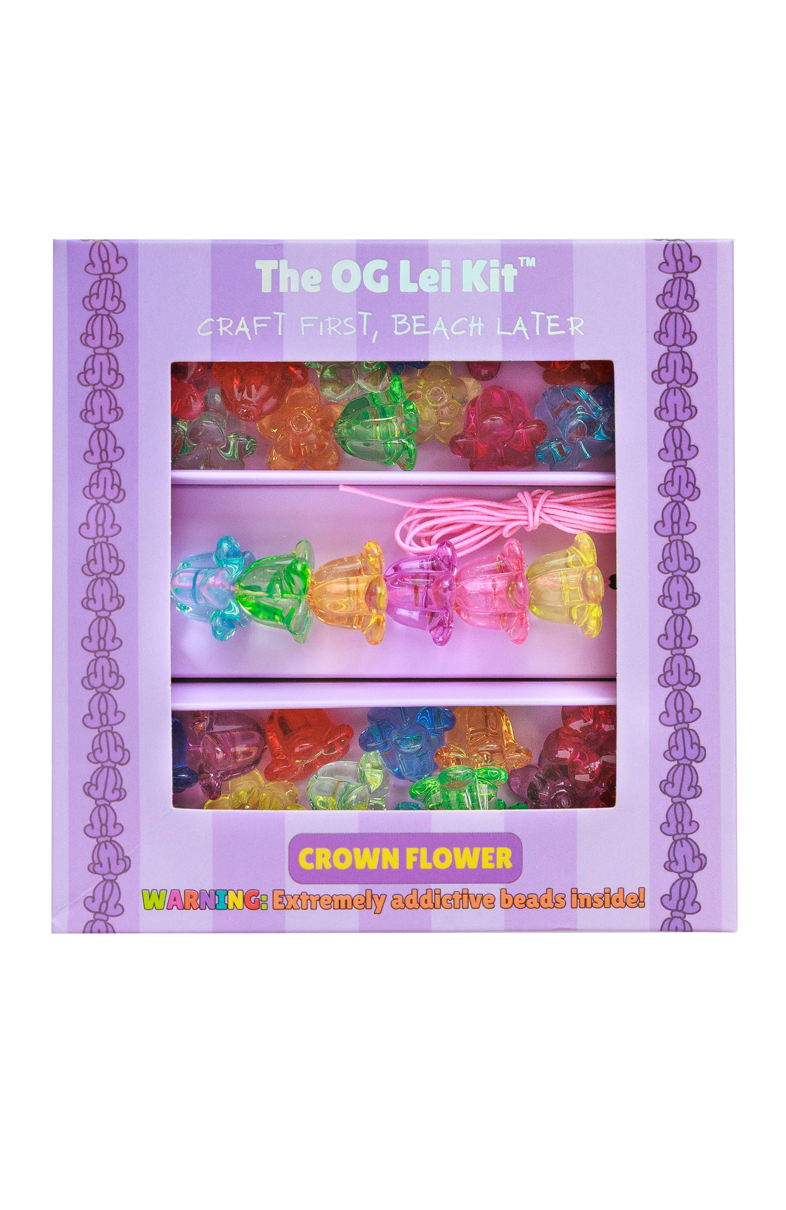The OG Lei Kit™ - Crown Flower: Solid purple