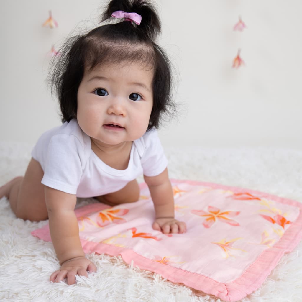 Coco Moon Plumeria Honey Security Blanket