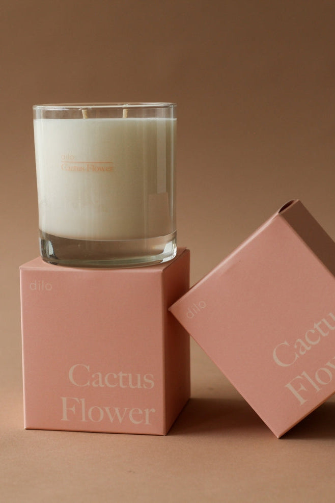 Dilo Cactus Flower Candle