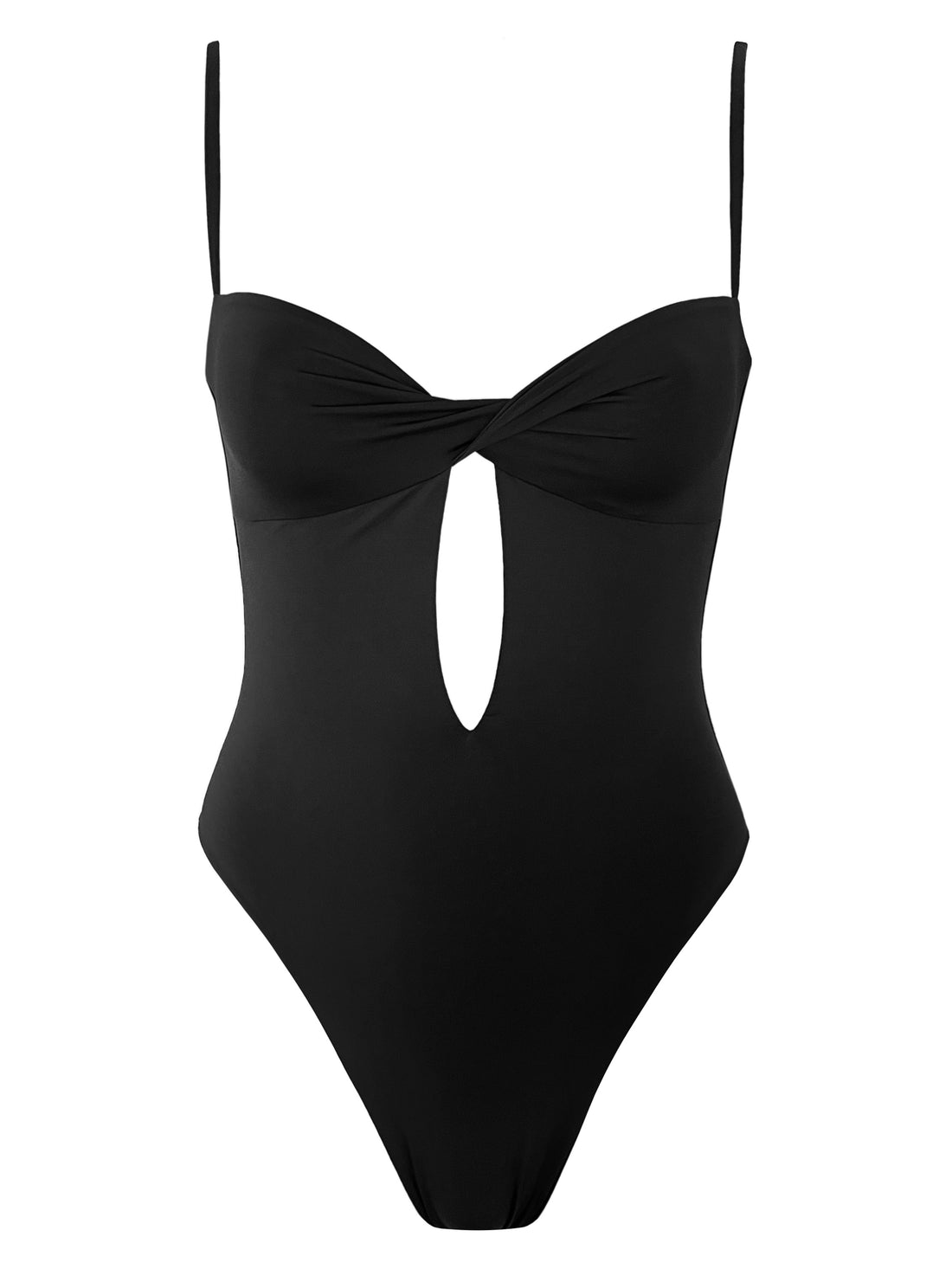 Slate Swim Phoenix One Piece in Black