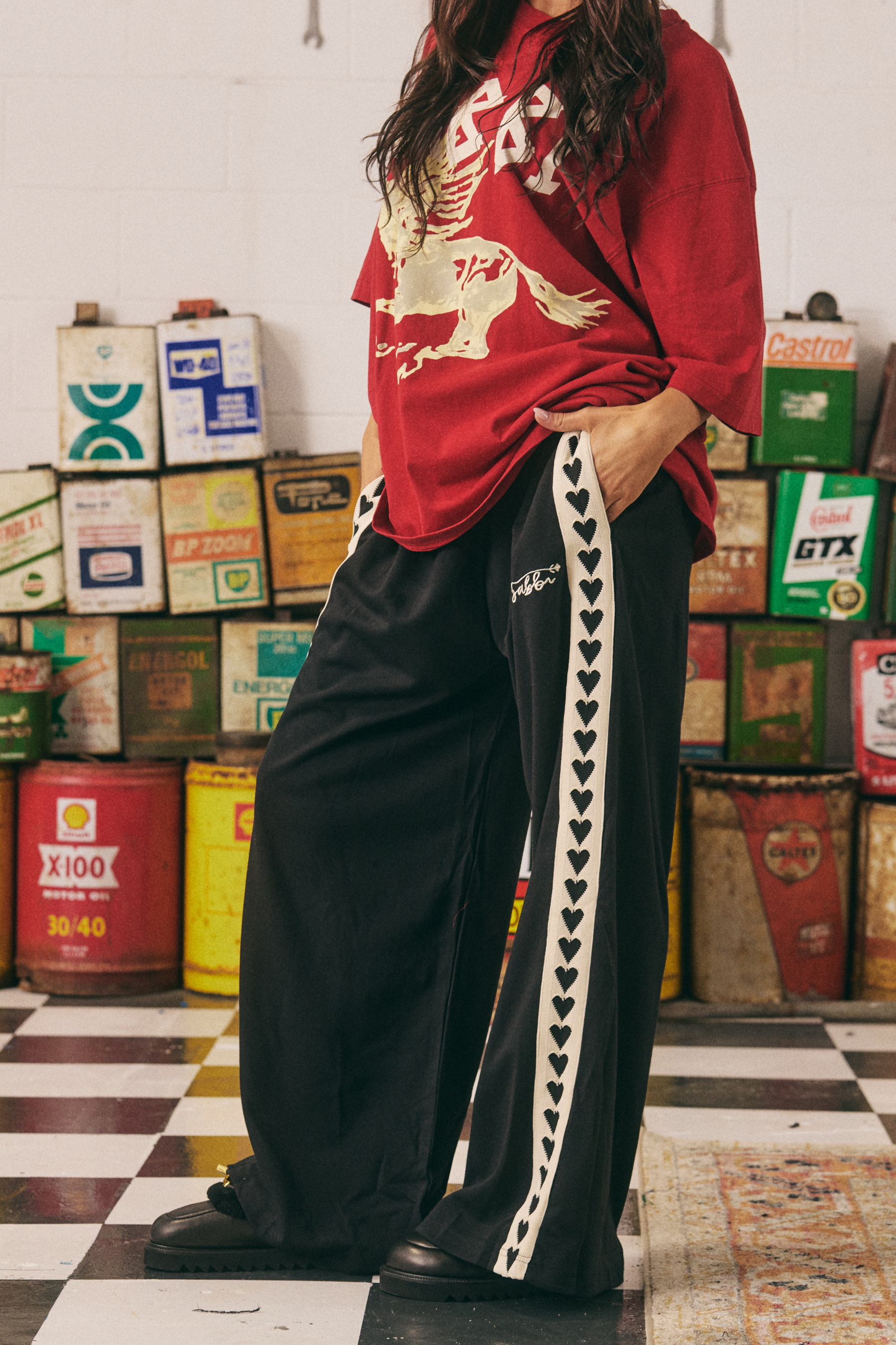 Sabbi The Raving Hearts Pants