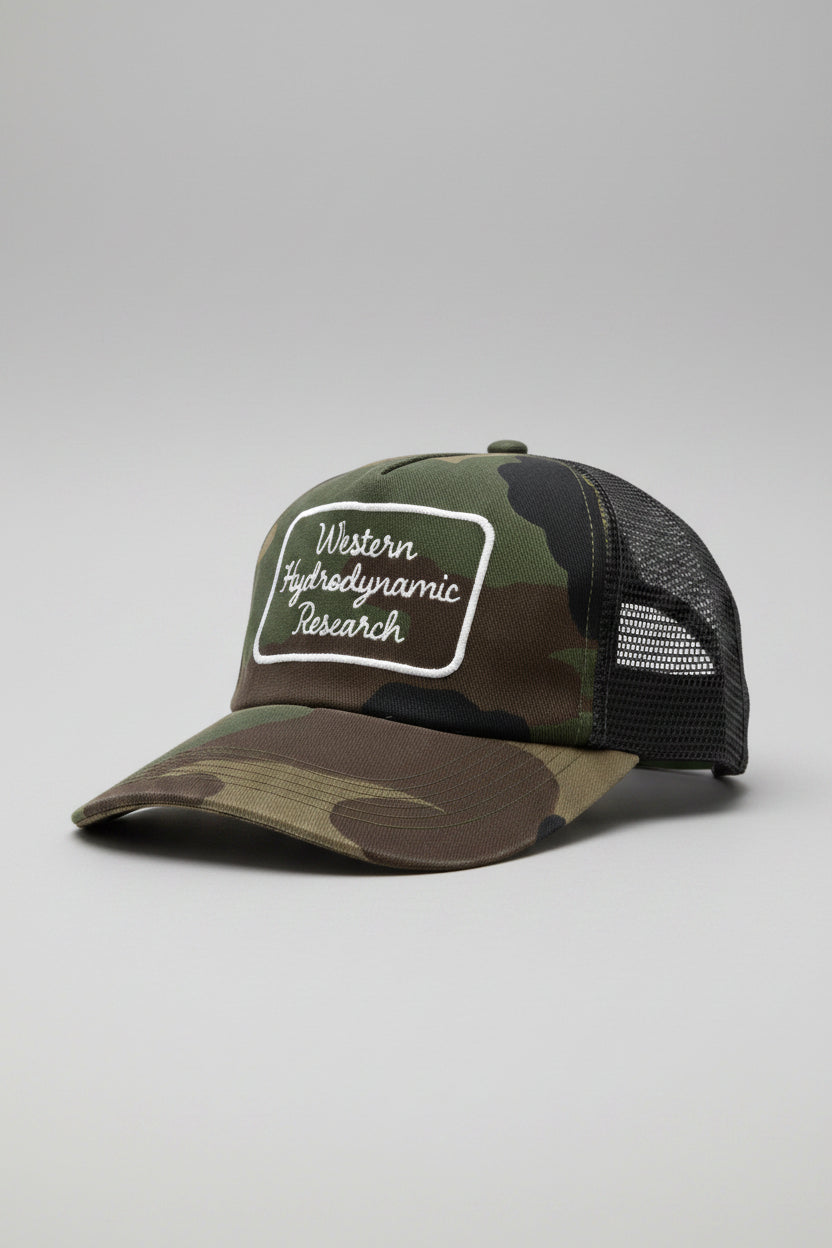 WHR Script Trucker Hat