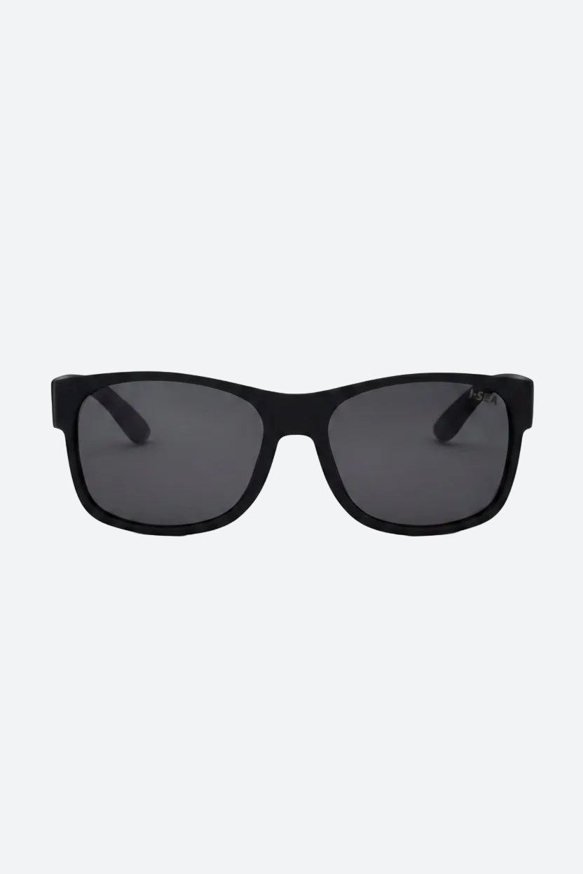 I-SEA Seven Seas in Black Rubber / Smoke Polarized Lens