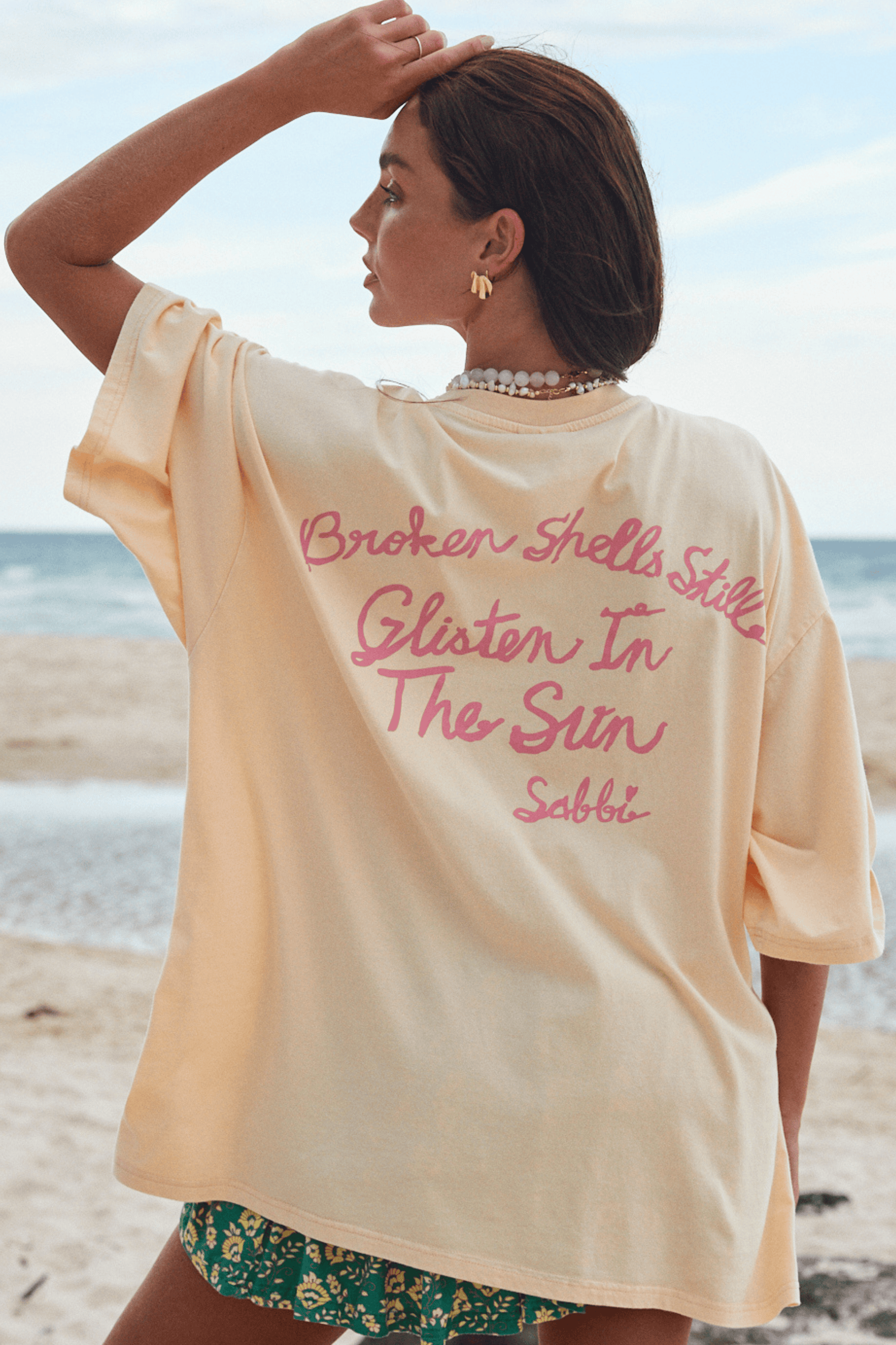 Sabbi The Very Oversized Shell Titty Tee