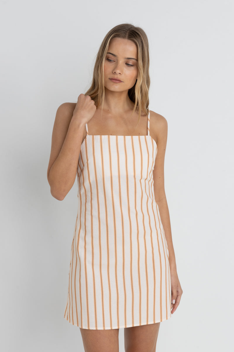 Rhythm Tide Stripe Mini Dress