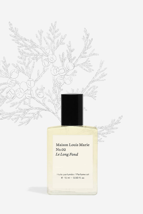 Maison Louis Marie No.02 Le Long Fond Perfume Oil 0.5 oz.