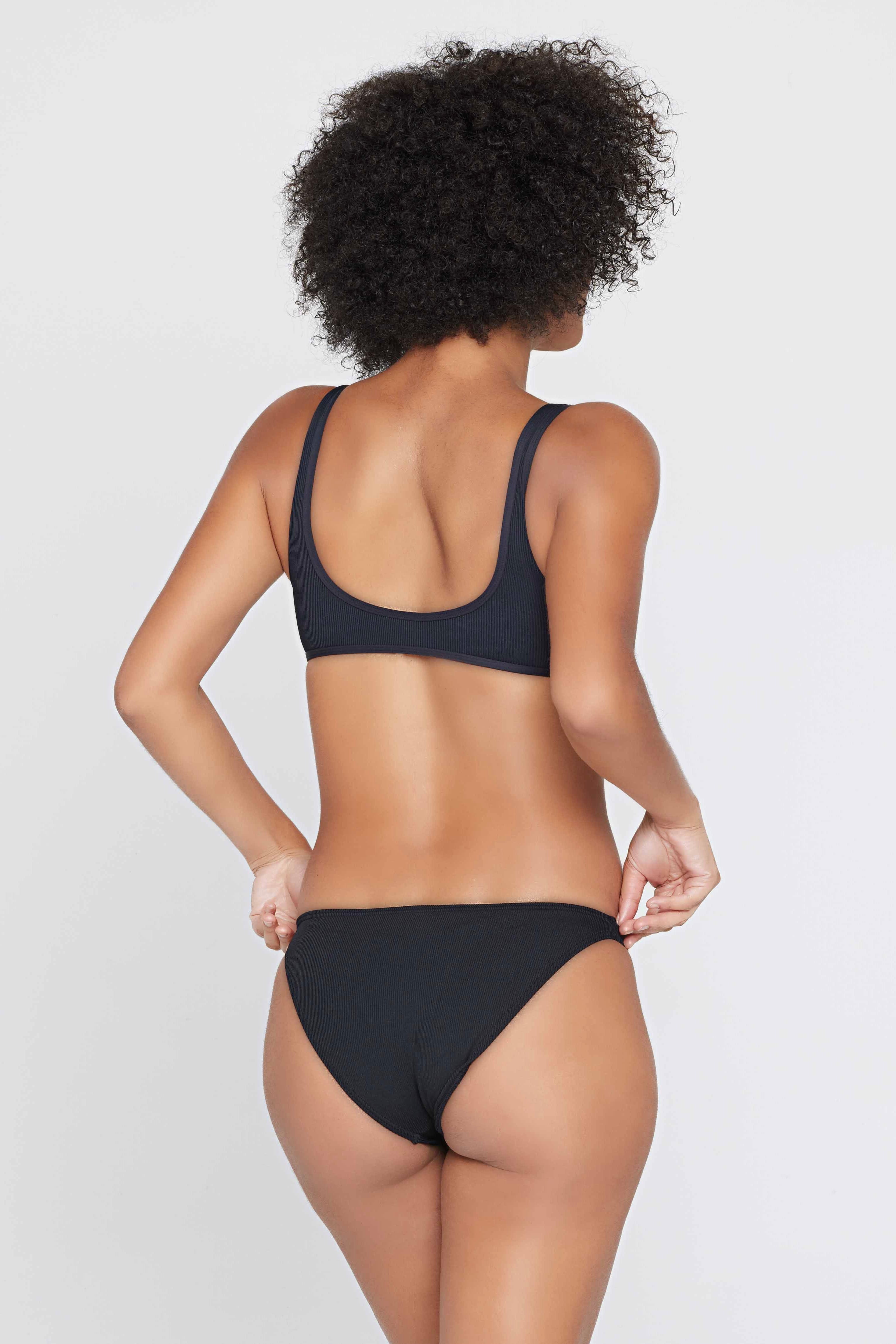 L*Space Camacho Bikini Bottom Classic in Black