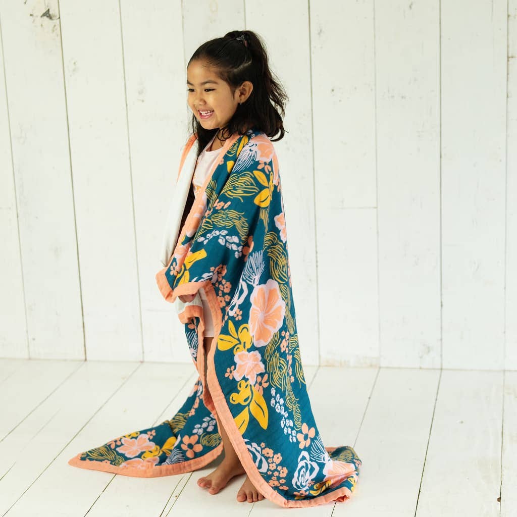 Coco Moon Lā Lei Baby Quilt