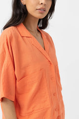 Rhythm Blair Oversized Short Sleeve Shirt