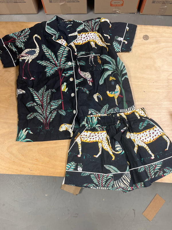 Aryana Mini Pajama Set in Jungle