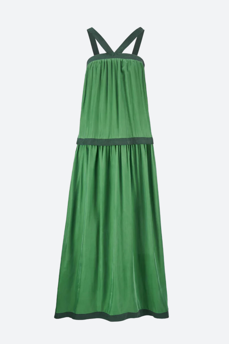 Sancia The Lamara Dress in Bottle Green