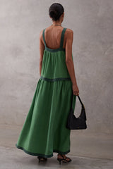 Sancia The Lamara Dress in Bottle Green