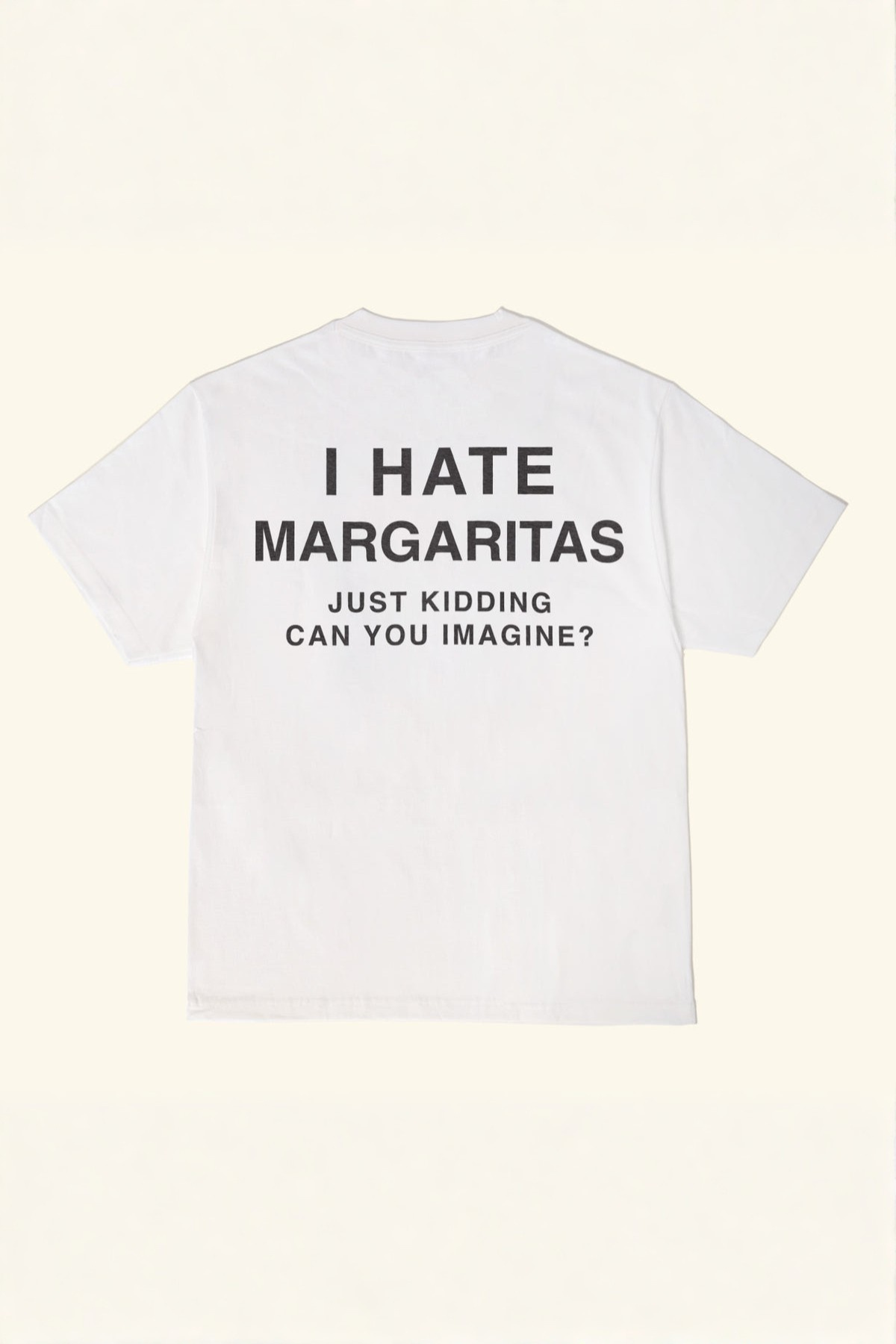 Motel Margarita I Hate Margs Tee in White