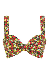 Montce Hayden Bikini Top in Sienna Floral
