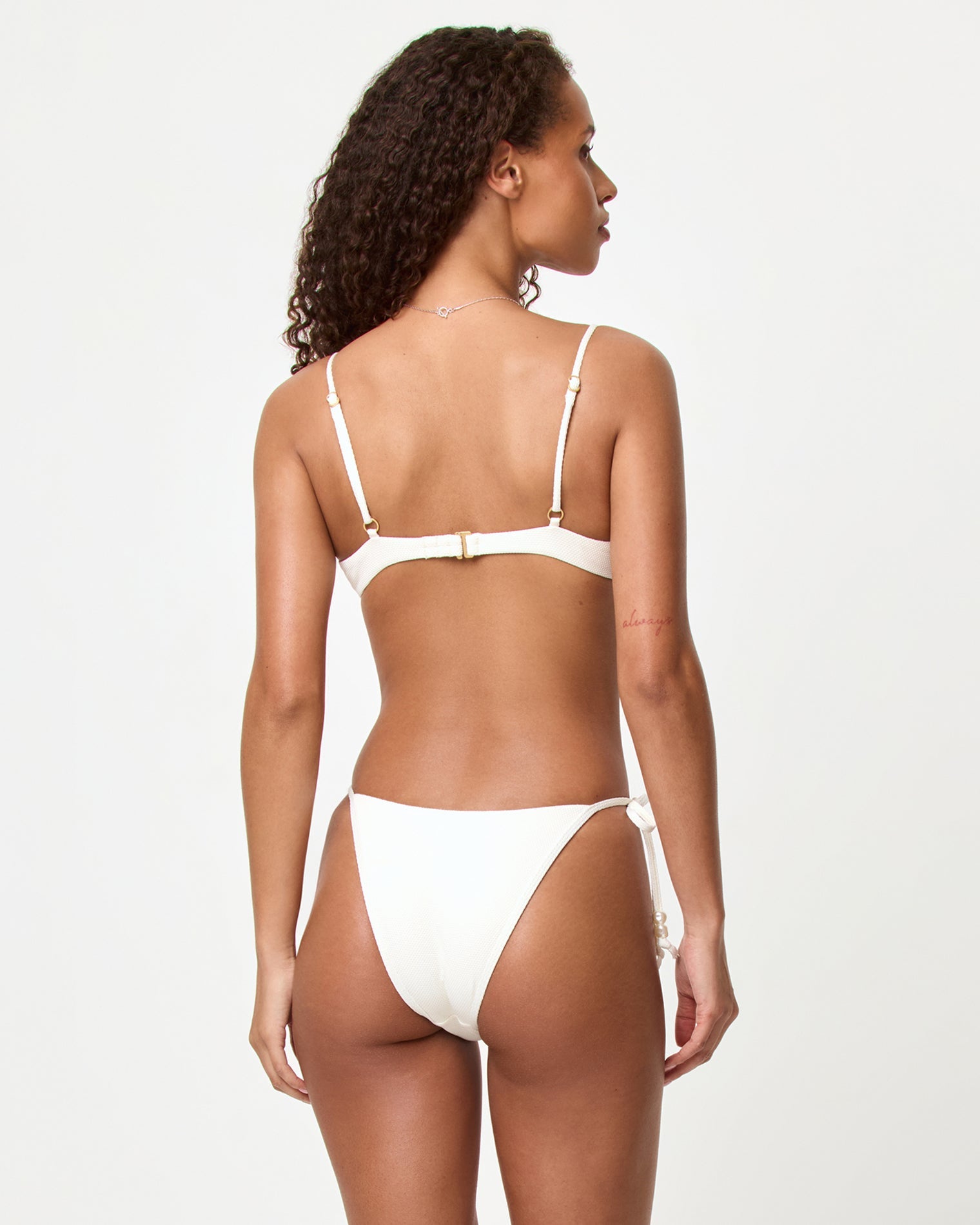 Sunrise Shell Bikini Top - Cream