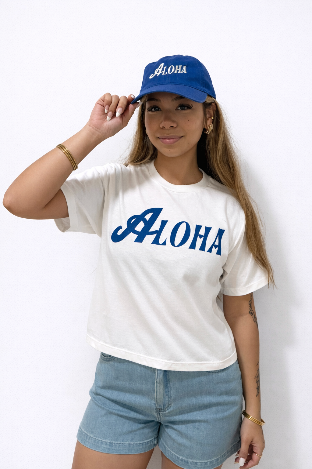 Bikinibird ALOHA J Boxy Tee