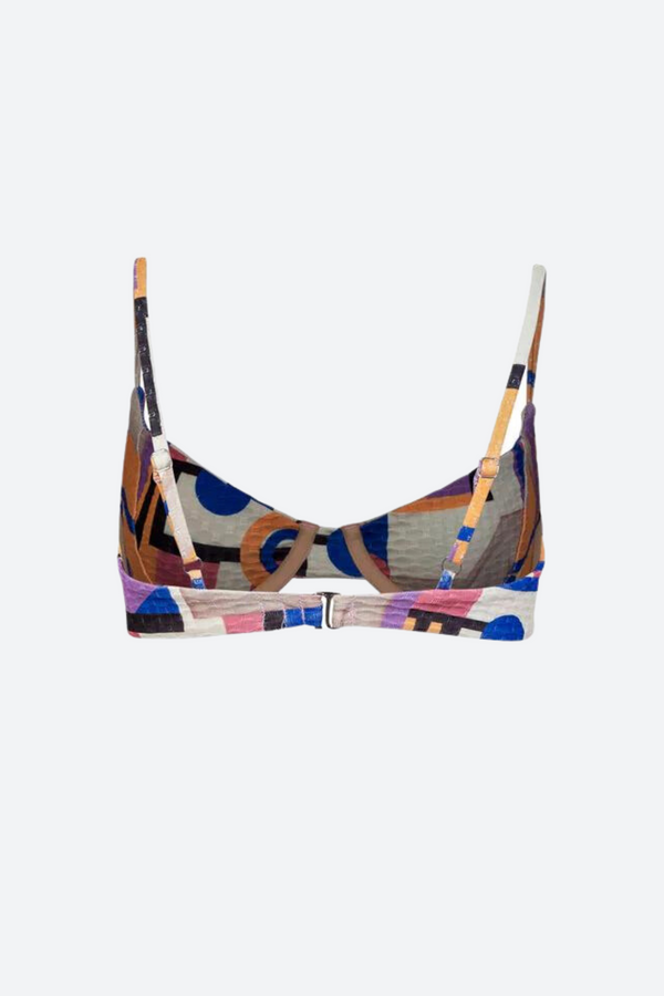 Mello Underwire Bikini Top in Canvas