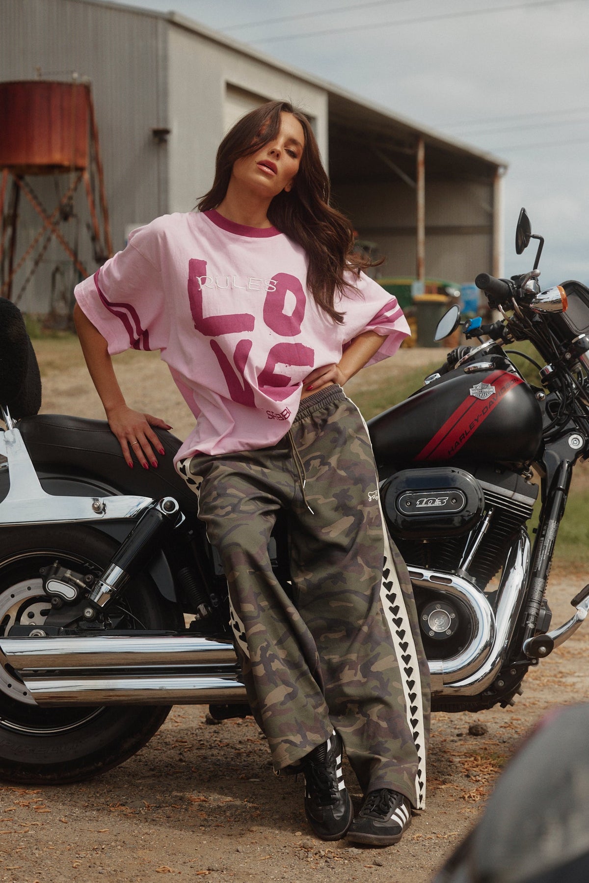 Sabbi The Raving Heart Pants in Camo