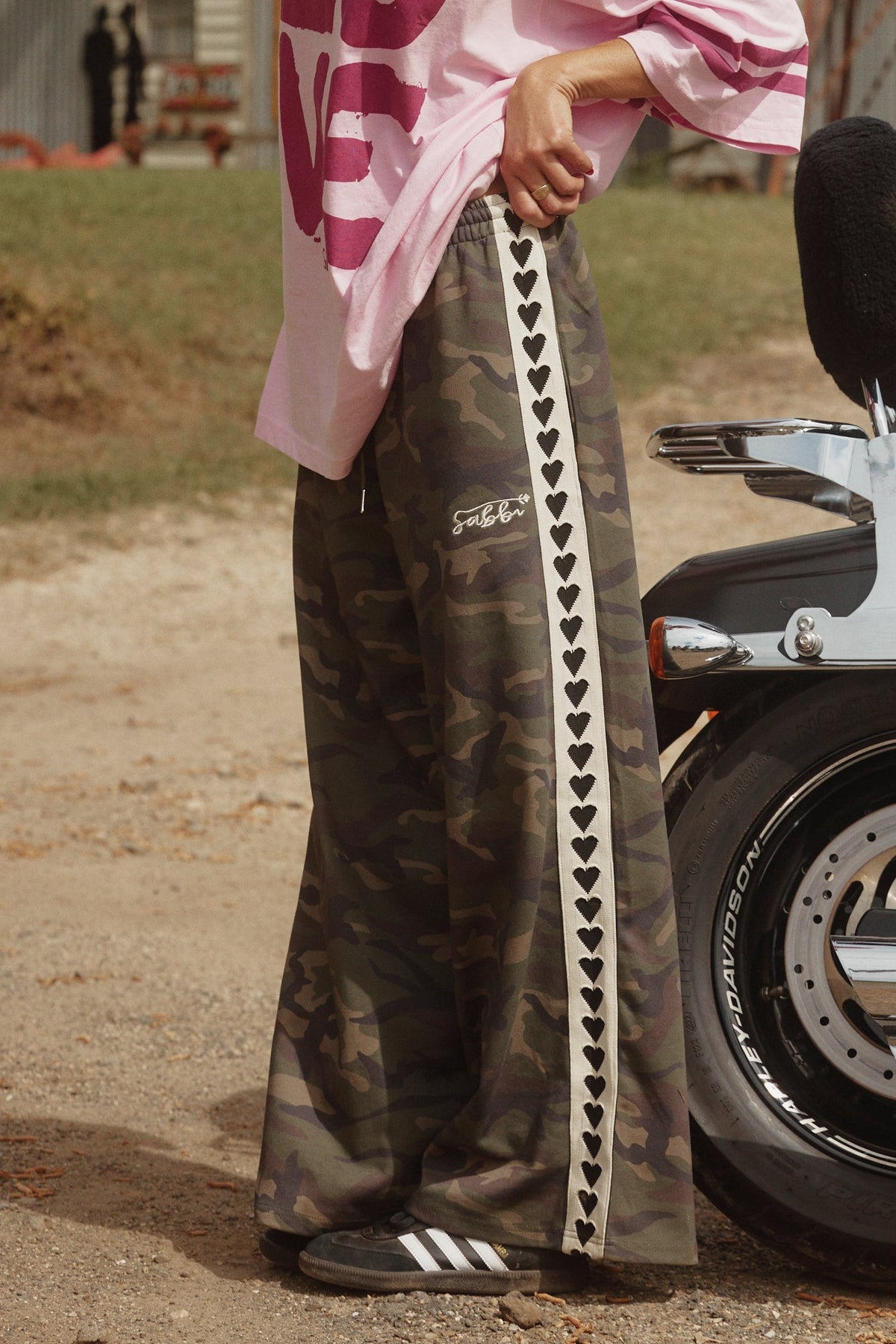 Sabbi The Raving Heart Pants in Camo