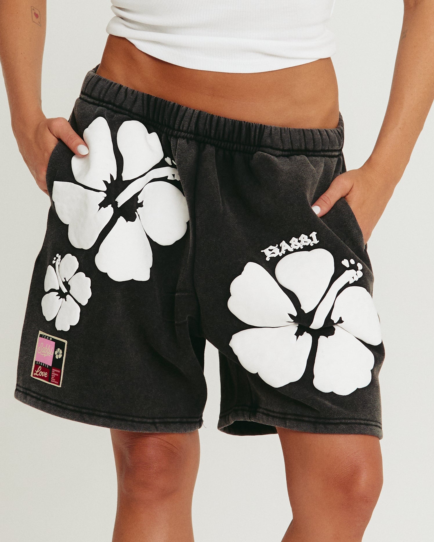 Sabbi The Happy Hibiscus Shorts