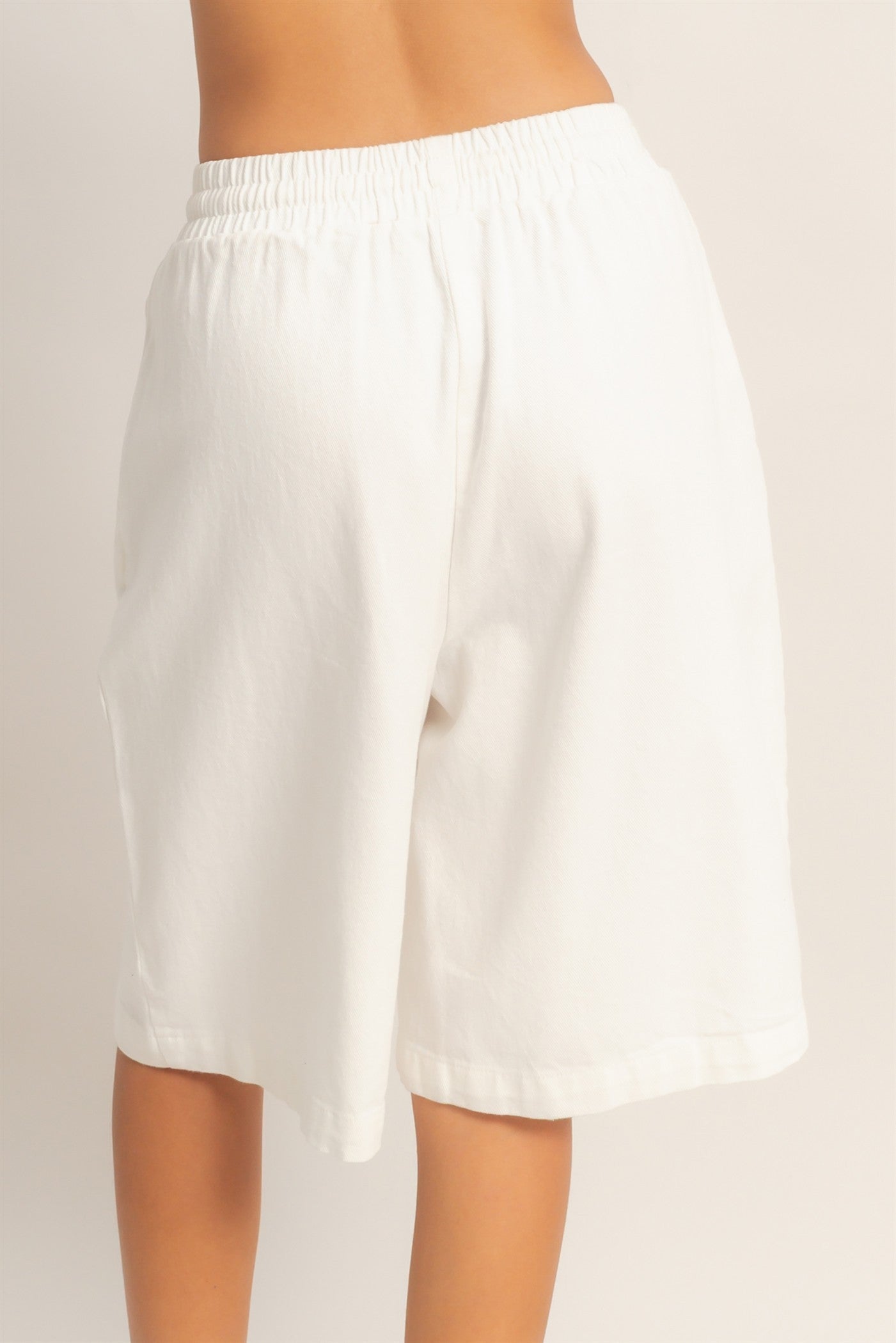 Golden Trip Elastic Waistband Shorts