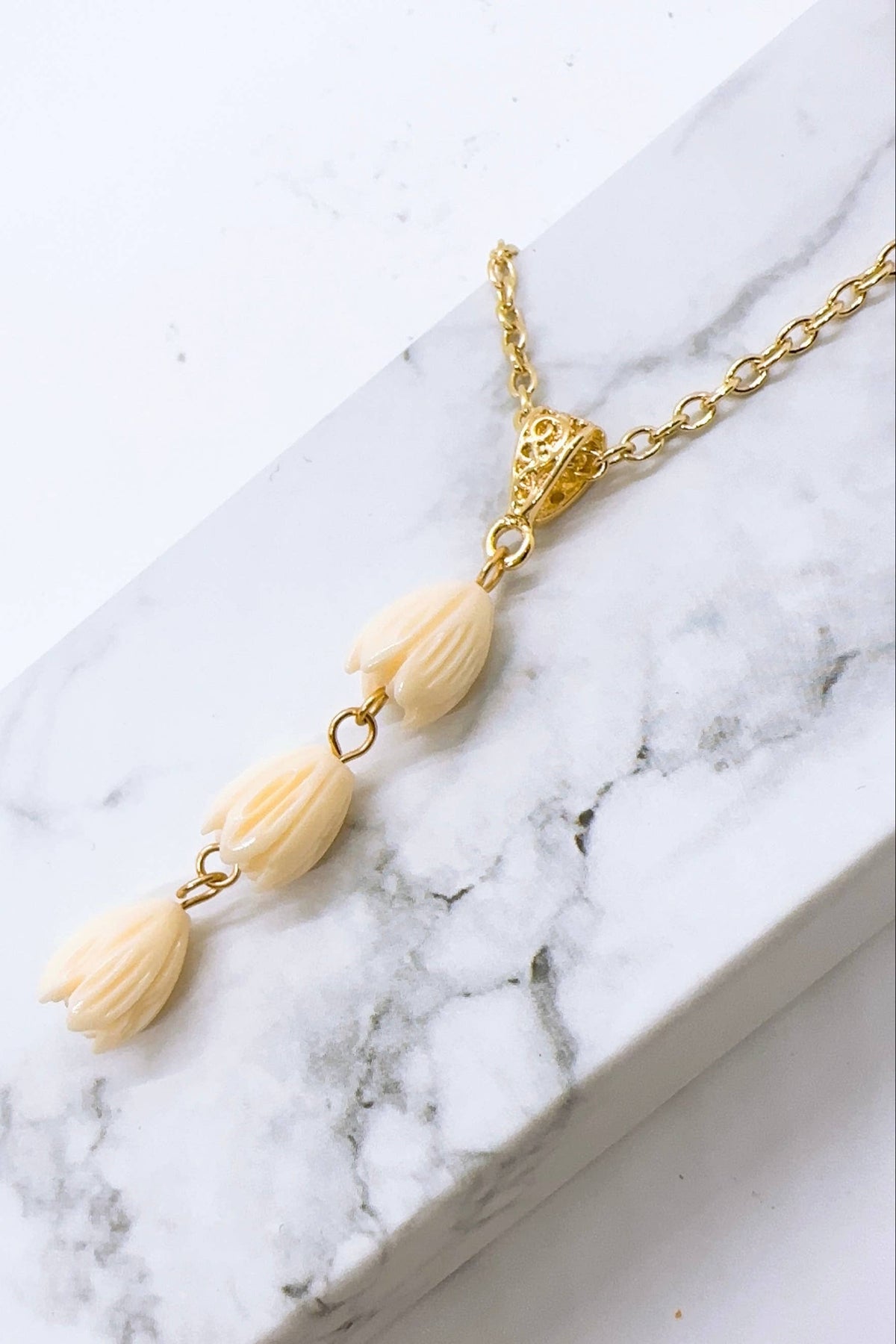 Anela's Jewelry Hamilton Gold Pikake Earrings