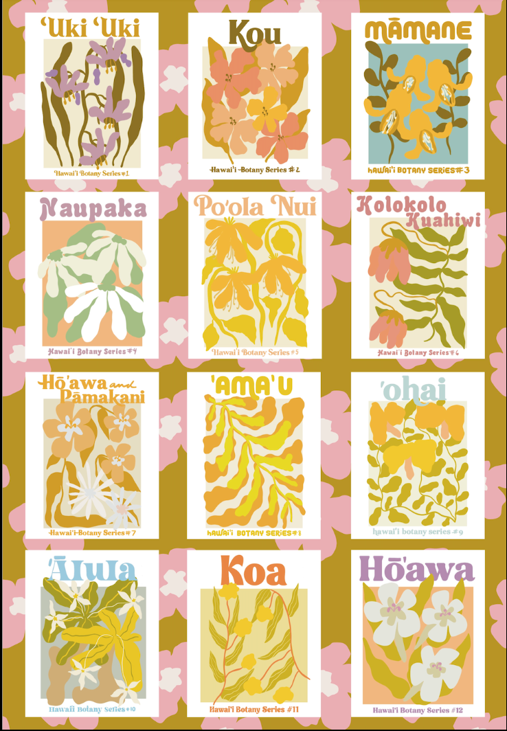 Surf Shack Botany Series - 1000 piece puzzle